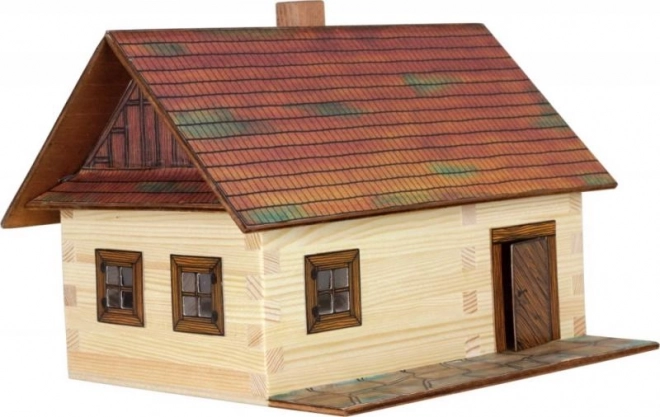 Houten lijmconstructieset WALACHIA – blokhut 1:32