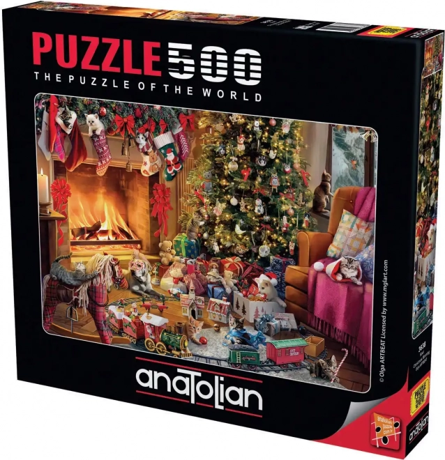 Puzzel Kerstochtend 500 stukjes