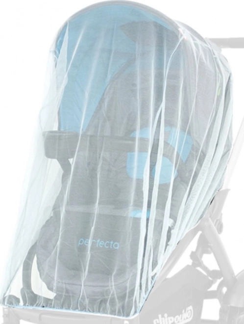 CHIPOLINO Universele muskietennet voor kinderwagen - wit