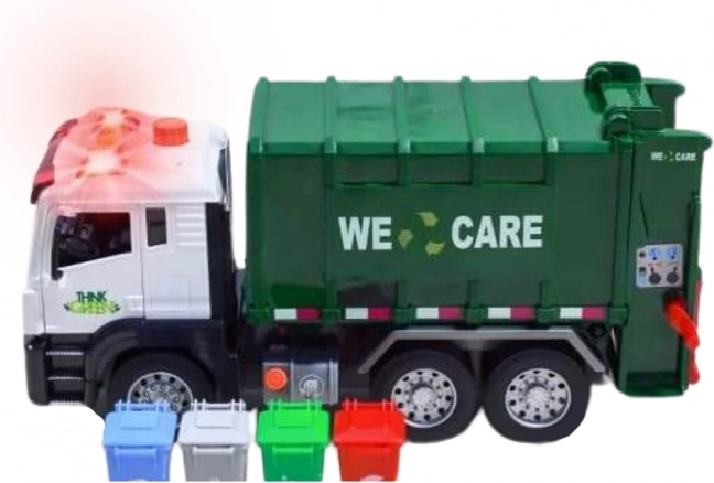 Interactieve vuilniswagen Purifier 1:10 - Educatief speelgoed voor afvalscheiding
