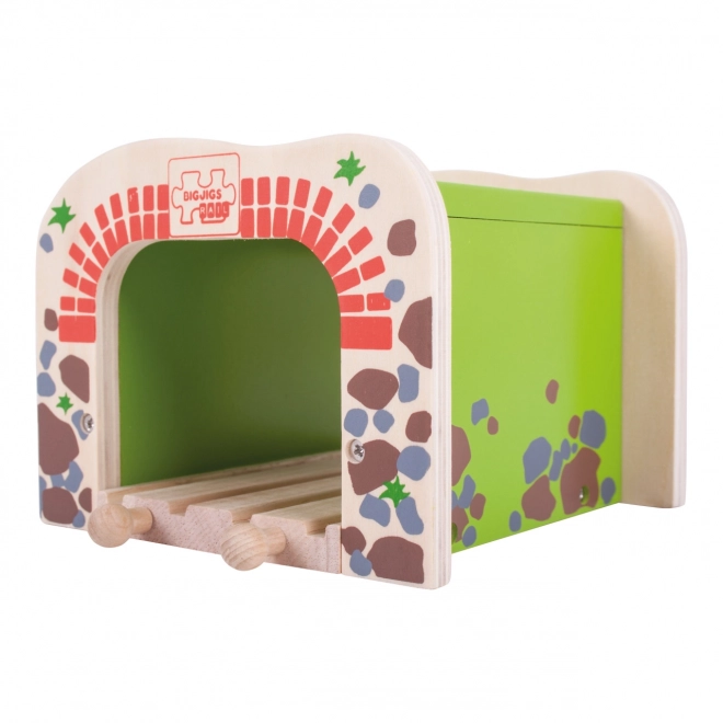Bigjigs Rail Dubbele Spoortunnel