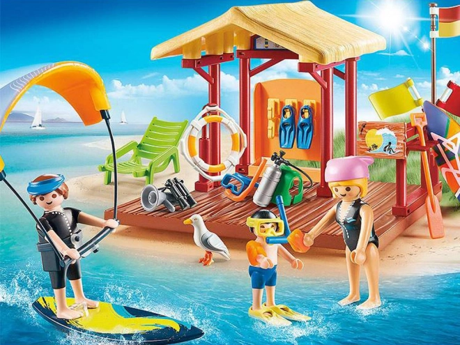 Playmobil creatieve bouwset watersporten