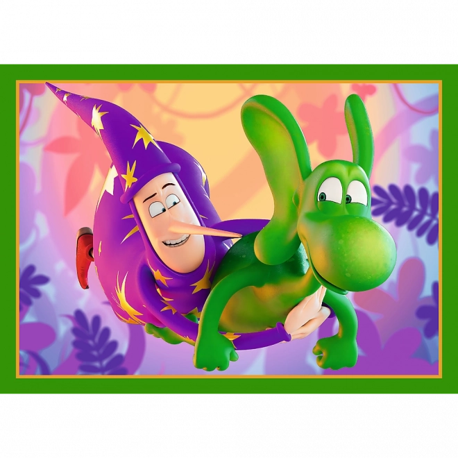 Puzzel 4in1 Wereld van Draka Diplodoka