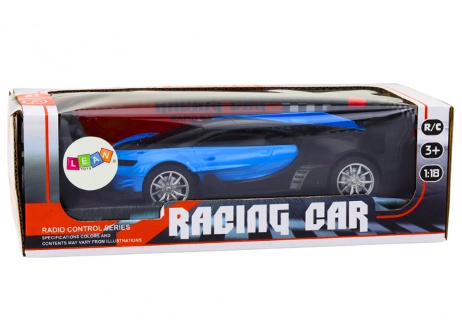 Racewagen op afstandsbediening 1:22 blauw