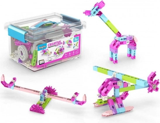 Bouwset ENGINO Maker Girl 20 in 1