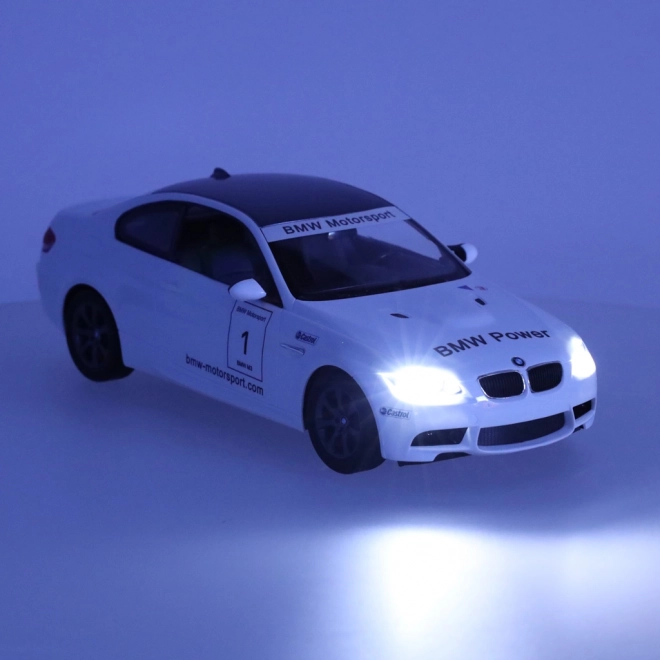 Raceauto op afstandsbediening BMW M3 1:14 wit