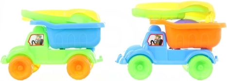 Zandset met autootje voor kinderen