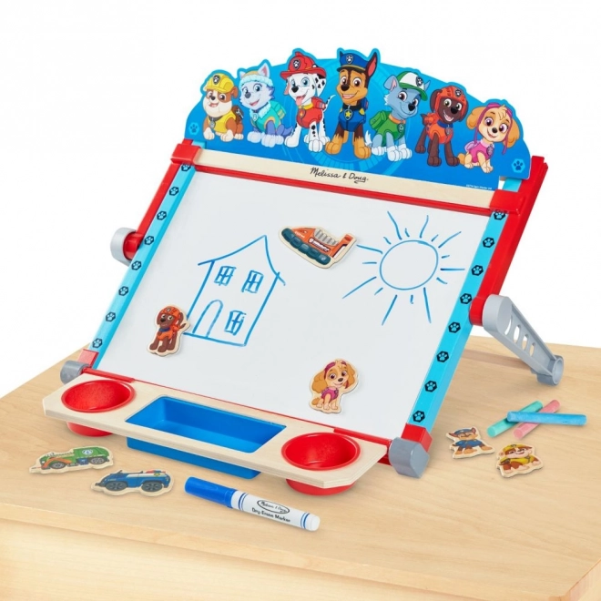 Paw Patrol - tafel kunstcentrum 4 in 1