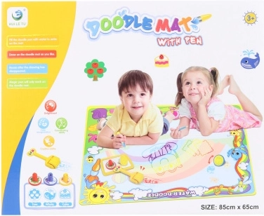 Tekenwatermat met accessoires