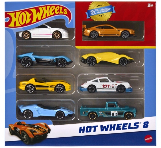 Hot Wheels 8st Engelse auto