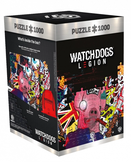 Puzzel Watch Dogs: Legion – varkensmasker 1000 stukjes