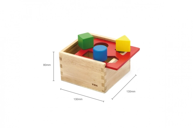 Houten insteekpuzzel