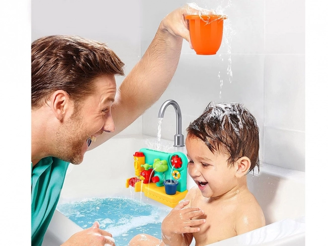 Bad speelgoed met watereffecten