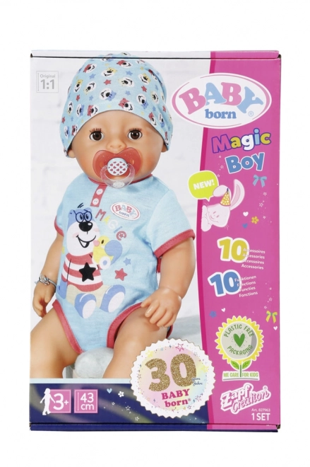 BABY born met magische fopspeen, jongen, 43 cm