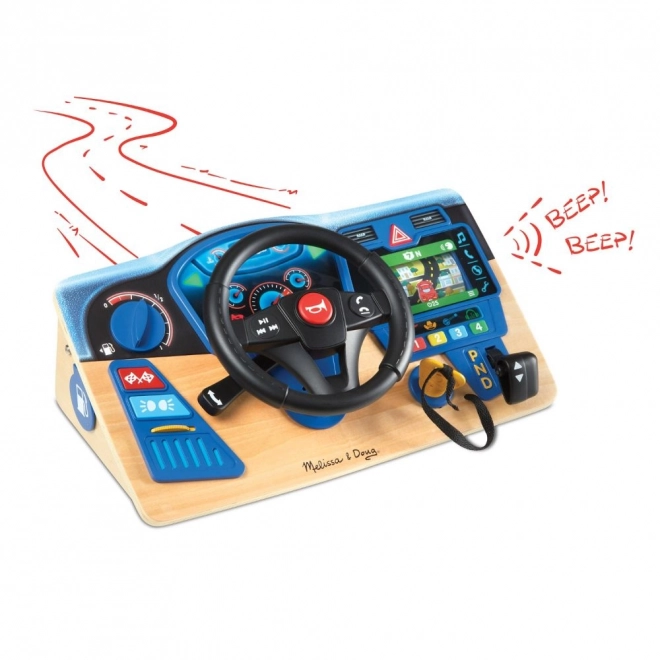 Interactief Dashboard Stuurwiel Vroom en Zoom