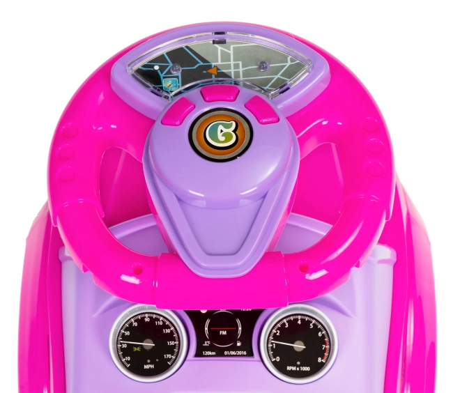 Ride-on auto voor kinderen met geluiden 12m+