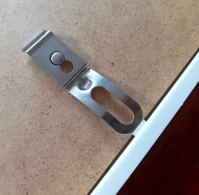 Plastic frame 30x20cm zilver