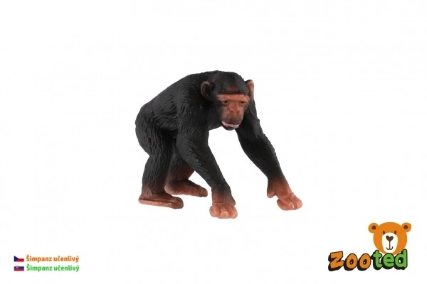 Chimpansee plastic figuur 7 cm