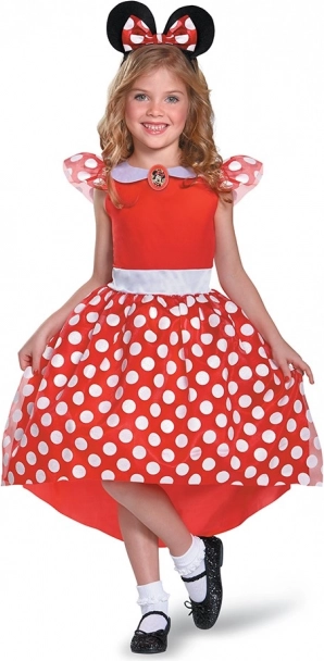 Minnie kostuum voor kinderen 5–6 jaar