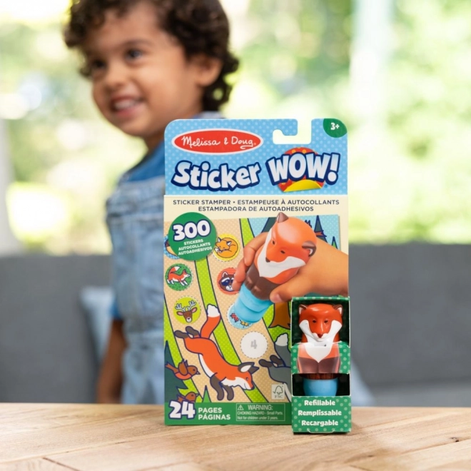 Sticker WOW! Sticker vos
