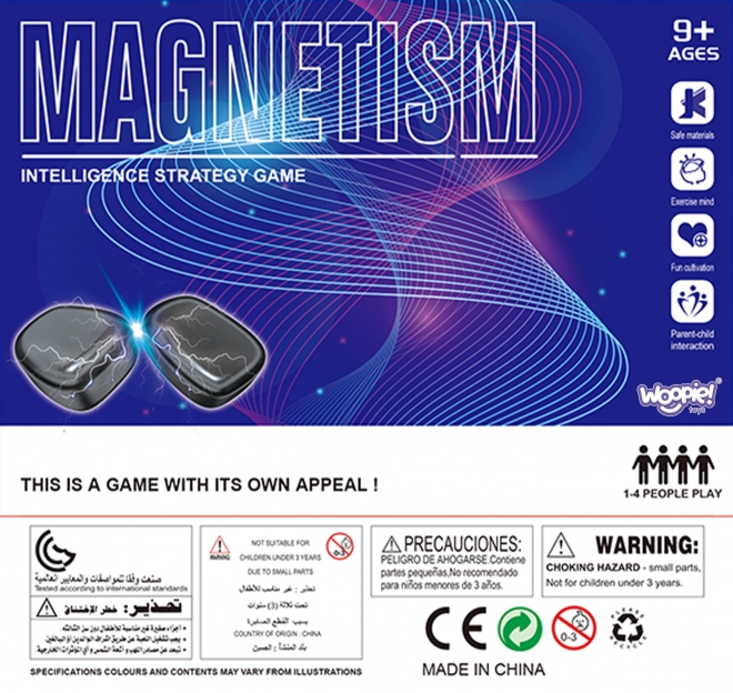 Magnetische stenen in koord Woopie 27 stuks