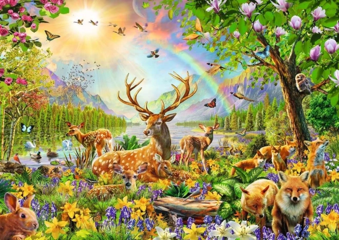 Ravensburger Puzzel Bosdieren XXL 200 stukjes