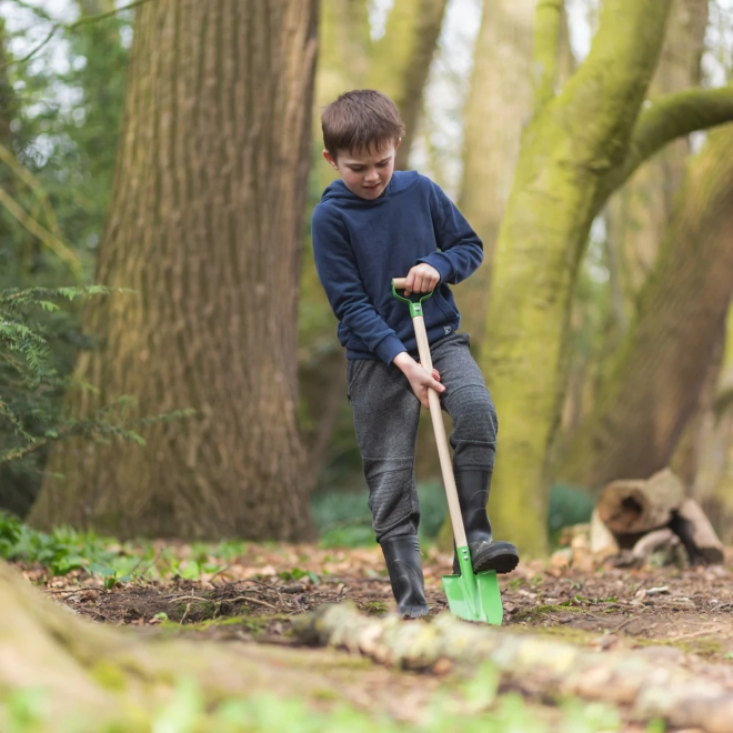 Ergonomisch houten handvat voor kleine handjes