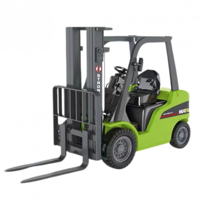 Metalen vorkheftruck Huina groen 1:50