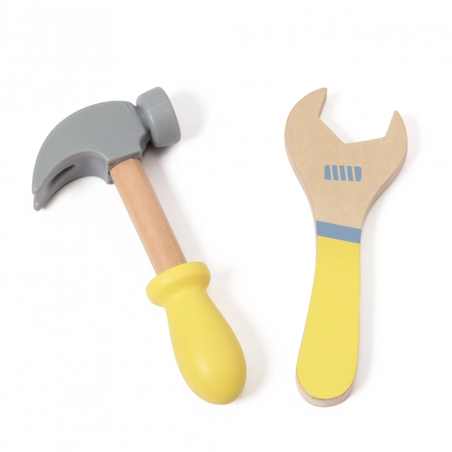 Set van kleine klusjesman met gereedschap van Classic World