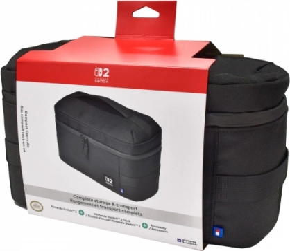 Hori compact carry all tas voor Nintendo Switch 2 (zwart)