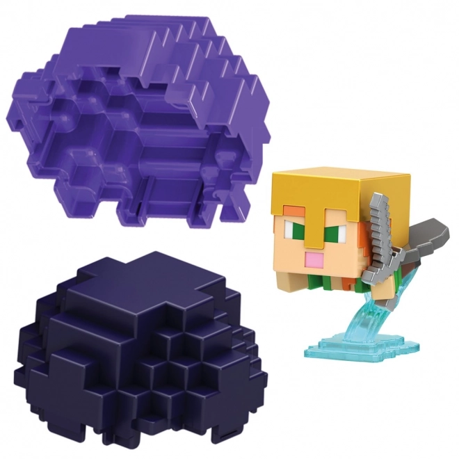 Minecraft mini figuur in een ei