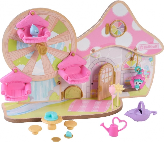 Feeënhuis met reuzenrad KIDKRAFT Lil' Green World