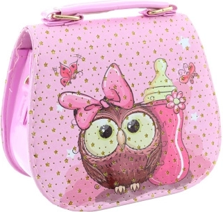 Handtas met uilenmotief