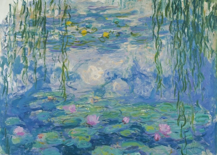 Ravensburger puzzel Art Collection waterlelies 1000 stukjes