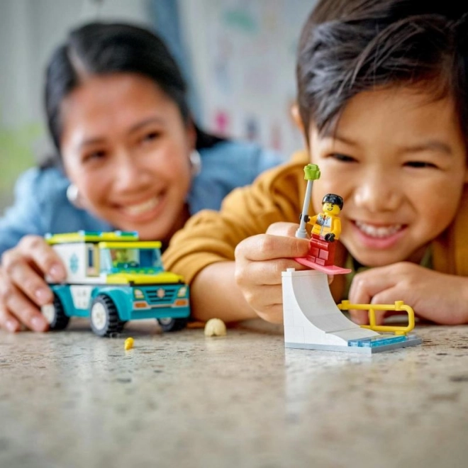 LEGO1 City 60403 Ambulance en Snowboarder