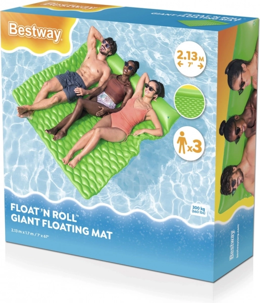 Opblaasbaar Bestway luchtbed voor drie personen
