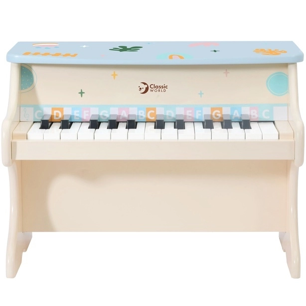 Klassieke Wereld Kinder Muziekpiano met Boekje