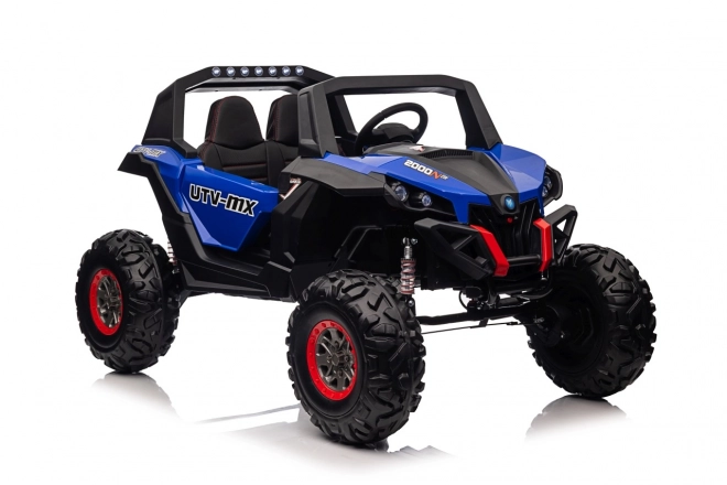 Elektrische kinderbuggy UTV-MX blauw