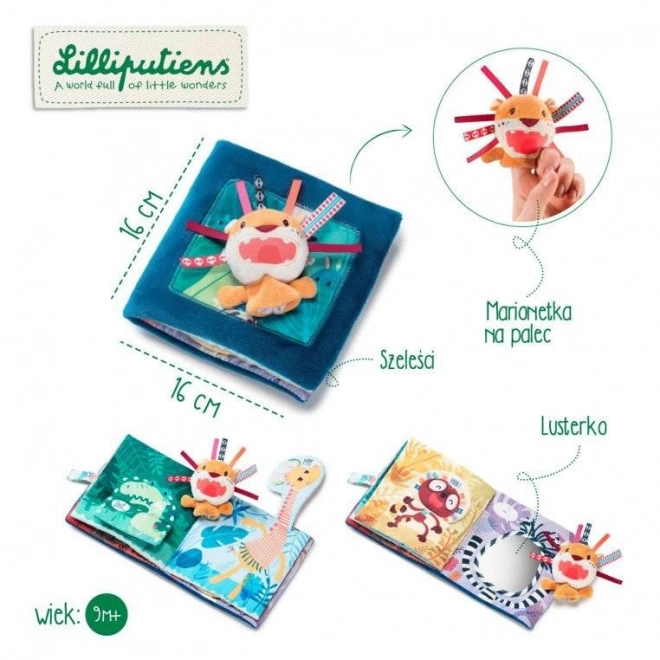 Lilliputiens - Boek met mini pop Lew Jack 9 m+