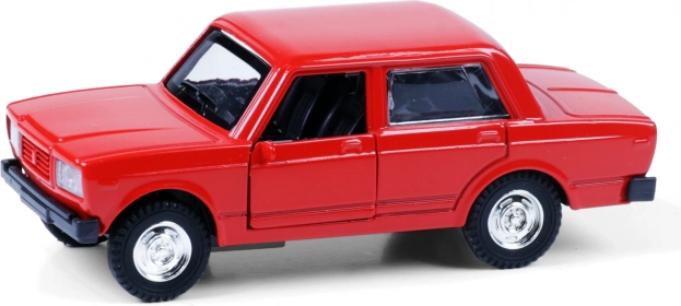 Auto LADA met licht en geluid, opendeuren, terugtrekmotor, 12 cm