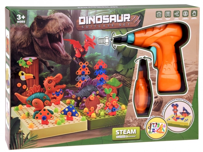 Dinosaurussen Wereld Bouwpakket met Boor