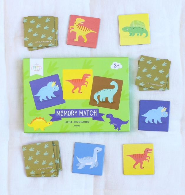 A Little Lovely Company pexeso dinosaurussen