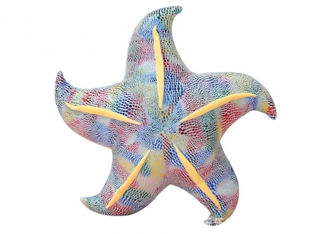 Knuffel Zeester Blauw Kussen Mascotte 20 cm