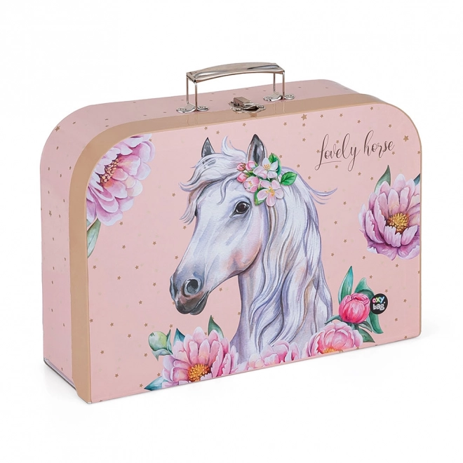 Lamino Koffertje met Paardenmotief