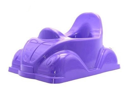 Auto potje paars 35x24 cm