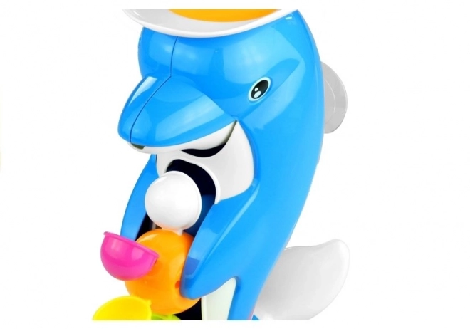 Bad speeltje met fontein Dolphin Rollen