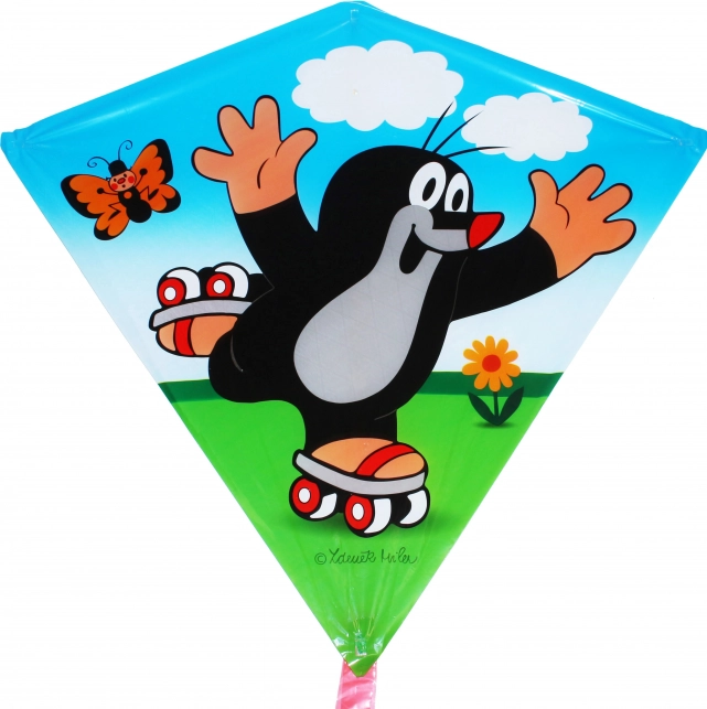 Vlieger TEDDIES – KRTEK op schaatsen 68 × 73 cm