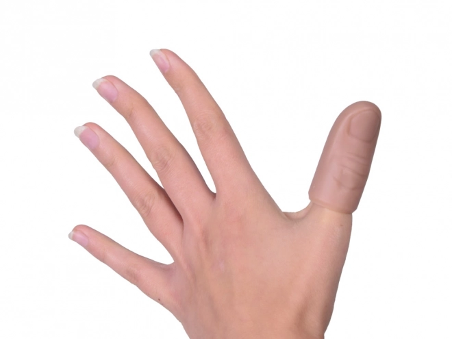 Goocheltruc verdwijnende zakdoek met vinger GR0694
