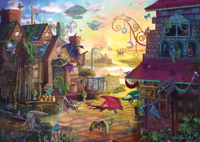 Puzzel Drak Post 1000 stukjes