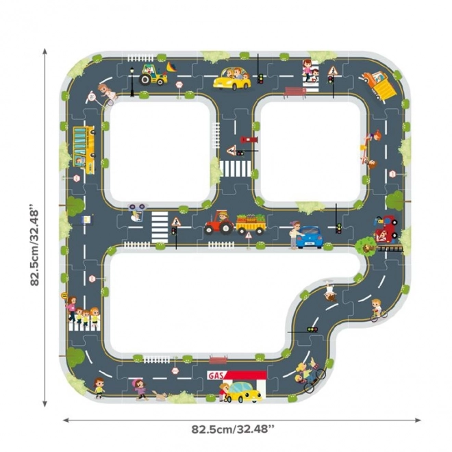 Tooky Toy Autogordel Puzzel